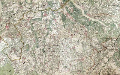 Mappa di Willebroeck da Joseph de Ferraris